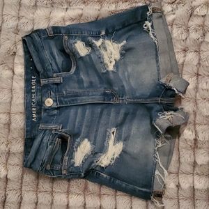 American Eagle Curvy High Rise Shortie